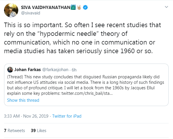 Siva's
              Tweet